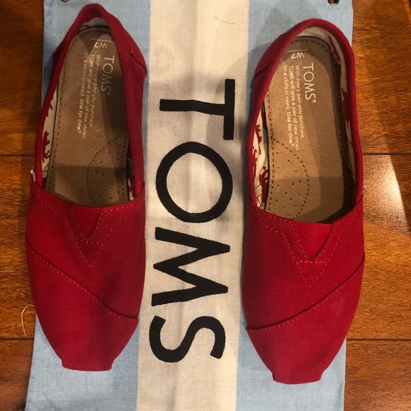Toms (Red Canvas) - Picture 6 of 6
